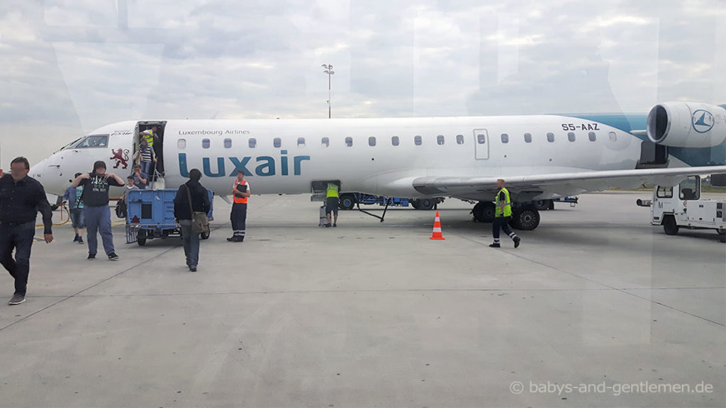 Mit Luxair von Saarbrücken nach Berlin-Tegel